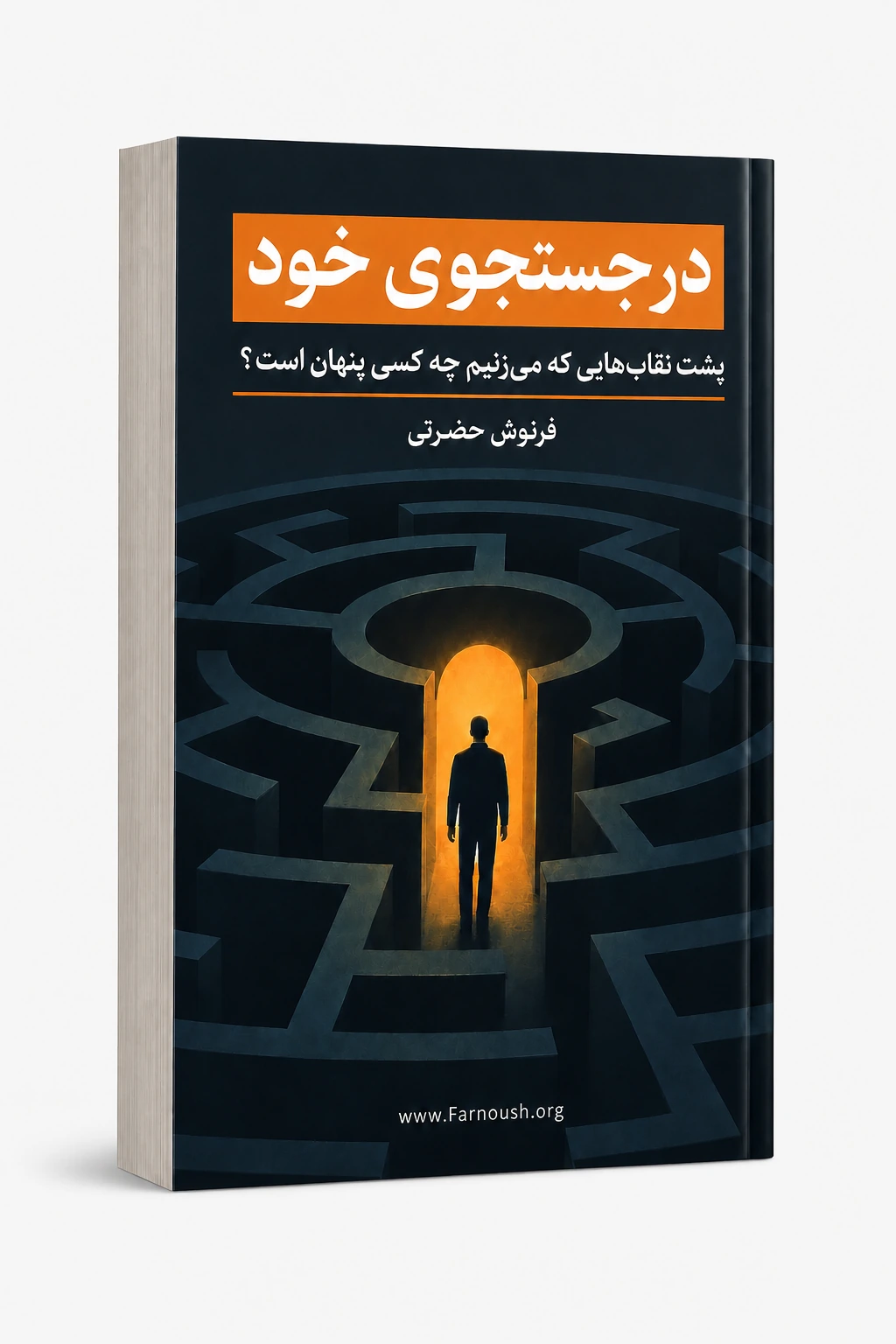 جلد کتاب در جستجوی خود نوشته فرنوش حضرتی